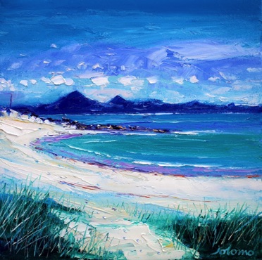 Path to Balnahard Beach Isle of Colonsay 16x16 Path to Balnahard Beach Isle of Colonsay 16x16